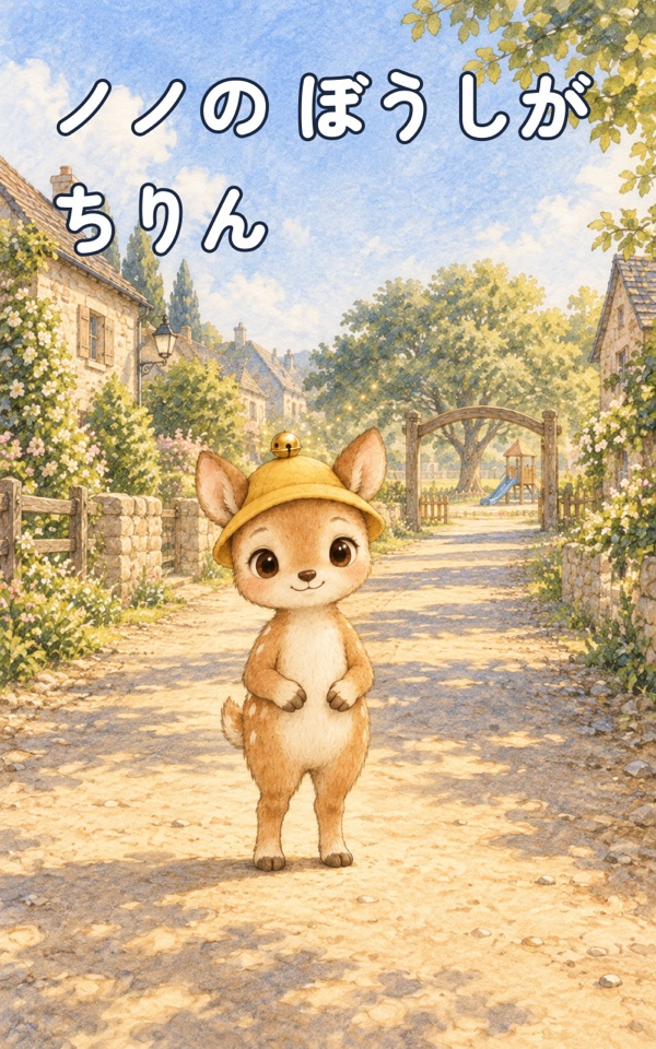 ノノの ぼうしが ちりん