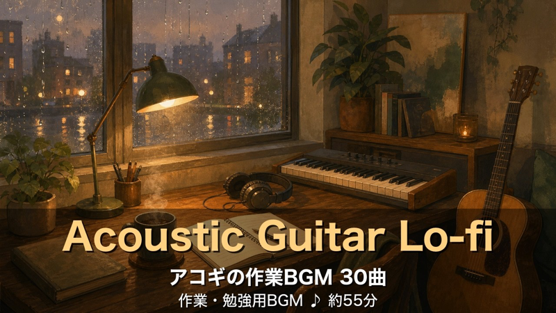 アコースティックギター Lo-fi 30曲