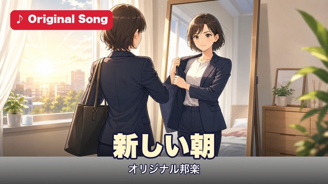 新しい朝 転職の決意を歌った応援ソング