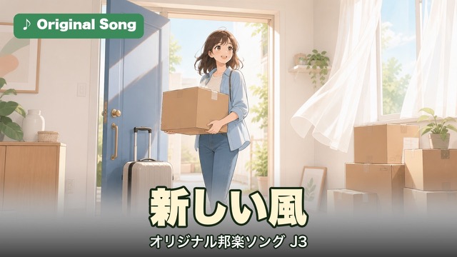 新しい風 オリジナル邦楽ソング