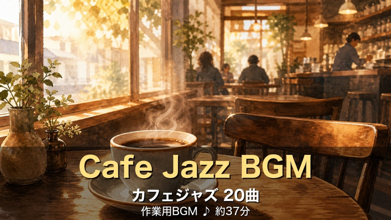 カフェジャズ20曲BGM