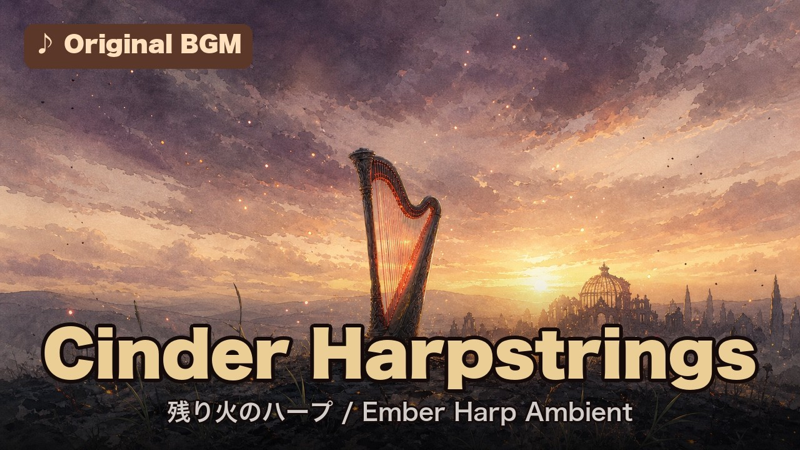 Cinder Harpstrings 残り火のハープ