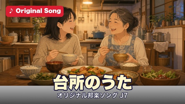 台所のうた オリジナル邦楽バラード