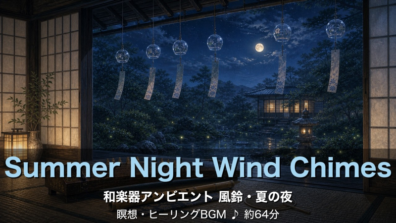 風鈴・夏の夜
