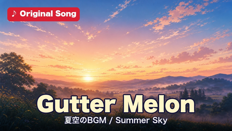 Gutter Melon 夏空のBGM