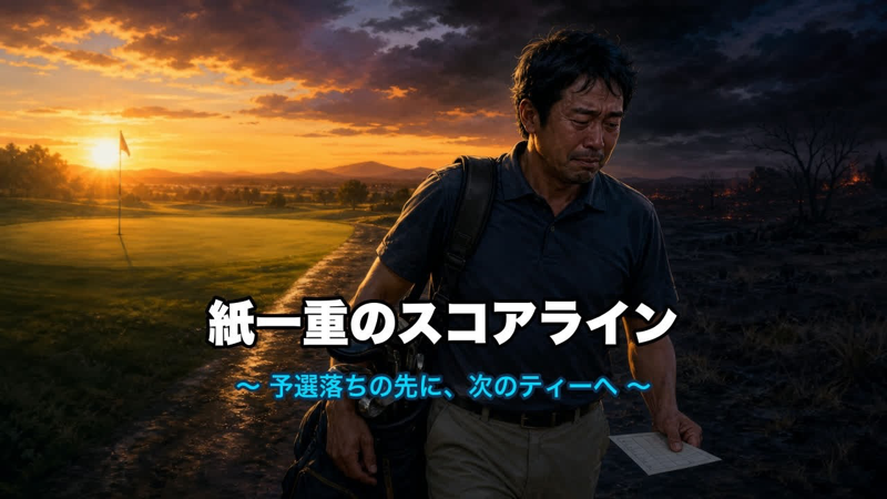 紙一重のスコアライン