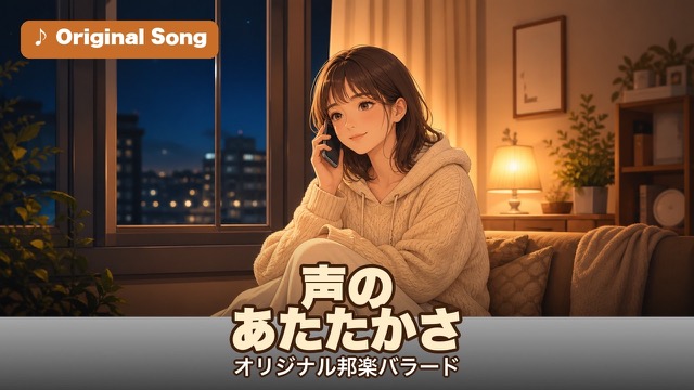 声のあたたかさ オリジナル邦楽バラード
