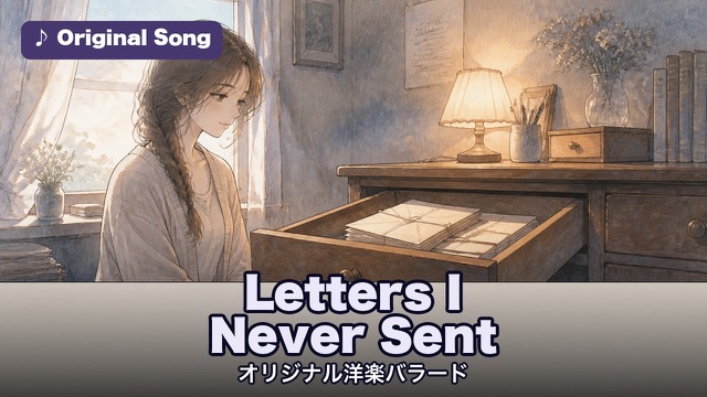 Letters I Never Sent オリジナル洋楽バラード