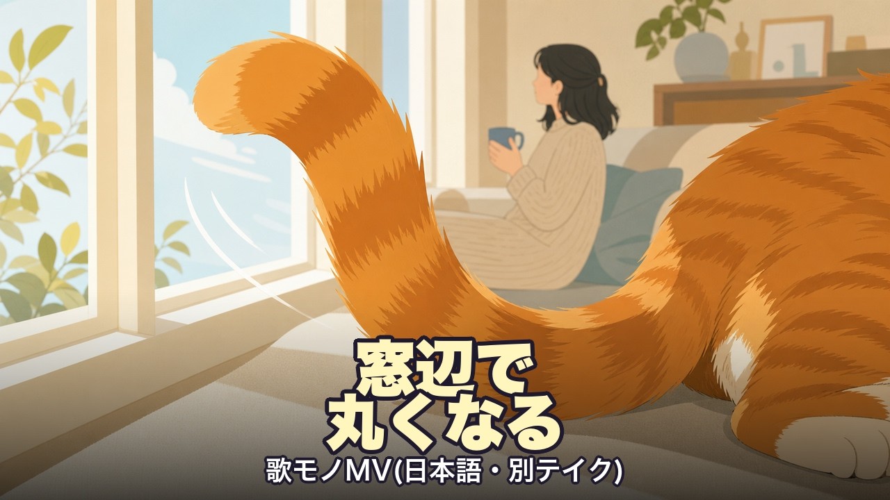 窓辺で丸くなる 陽だまりの日曜日 別テイク