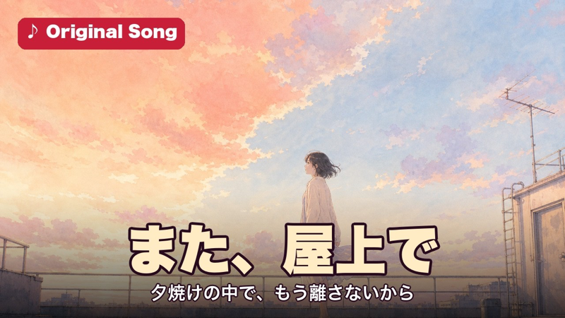 また、屋上で