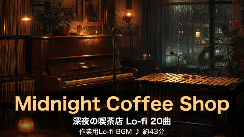深夜の喫茶店 Midnight Coffee Shop