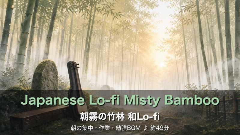 朝霧の竹林 和Lo-fi 20曲