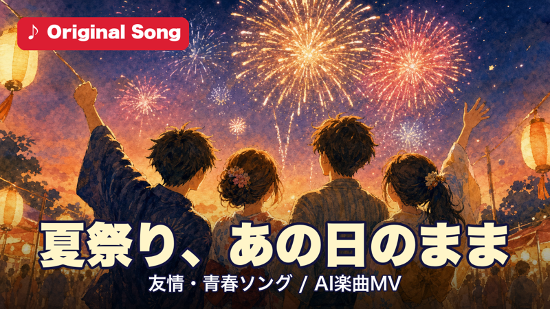 夏祭り、あの日のまま
