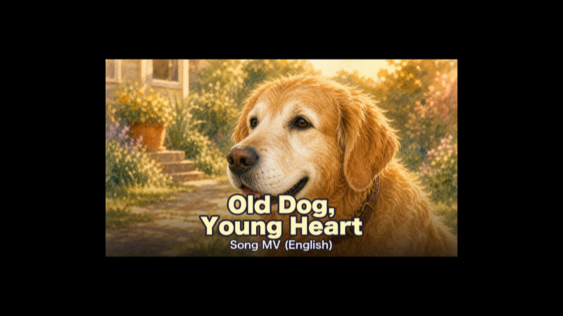 Old Dog Young Heart 老犬への感謝ソング