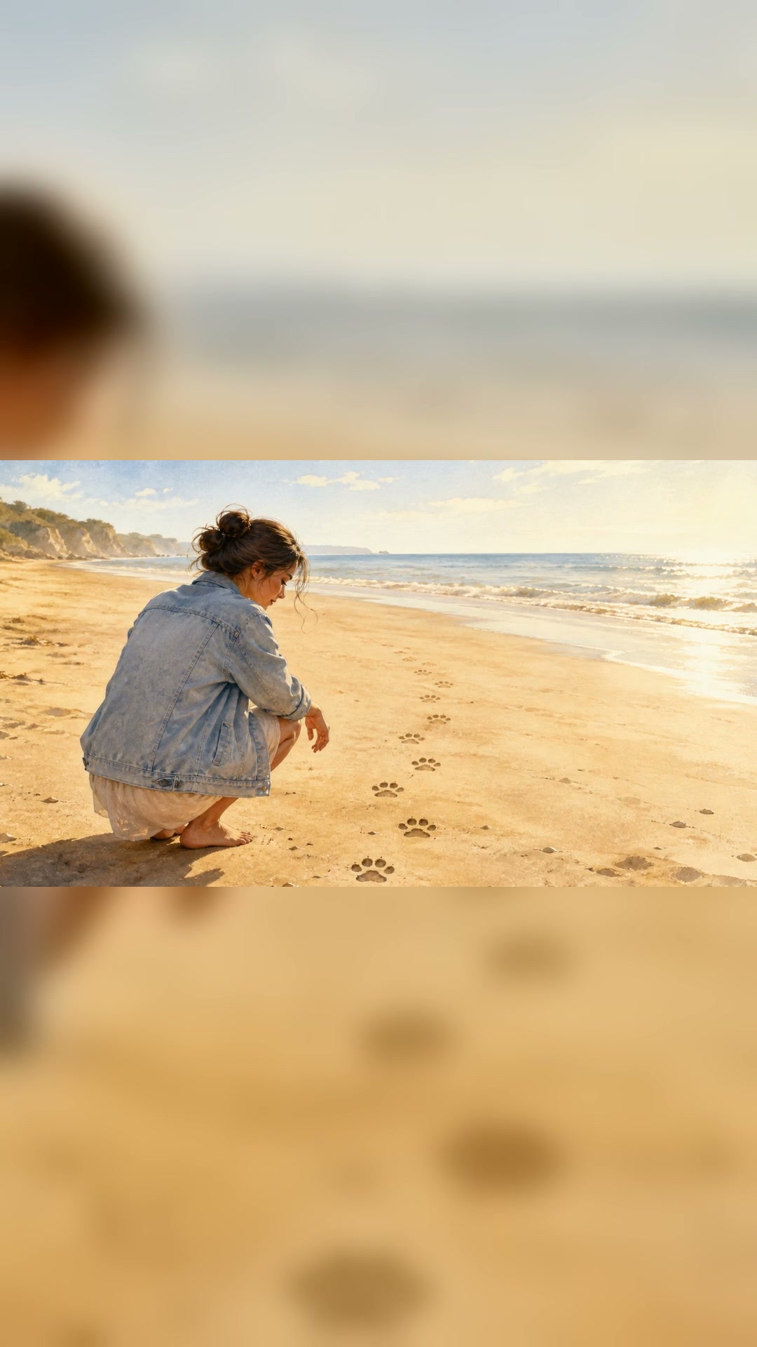 Paw Prints in the Sand A Song for My Two Dogs
