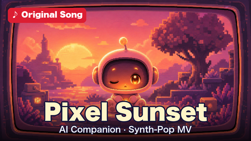 Pixel Sunset ゲームのAI相棒と過ごした夕焼けの記憶