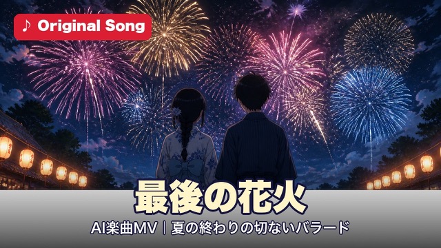 最後の花火 日本語デュエット