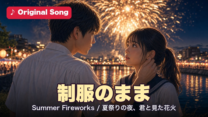 制服のまま Summer Fireworks