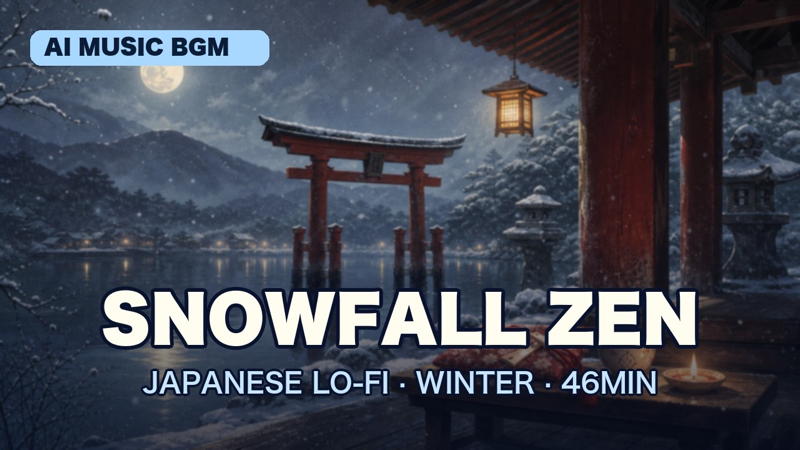 雪のしらべ Snowfall Zen