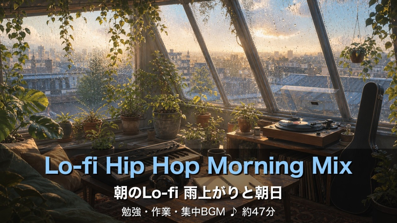Soft Morning Light 朝のLo-fi 20曲