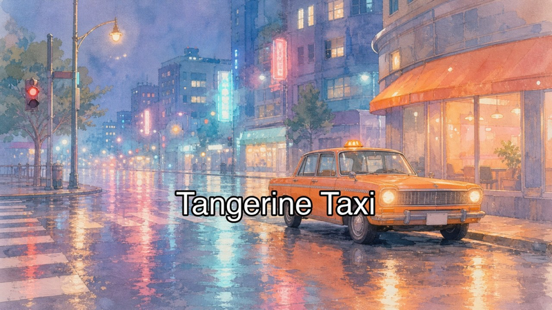Tangerine Taxi