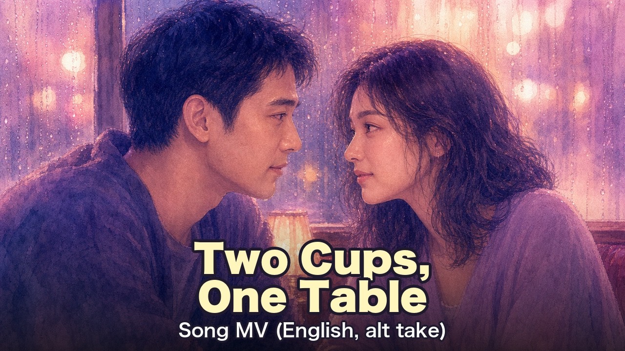 Two Cups One Table Coffee at Midnight 別テイク