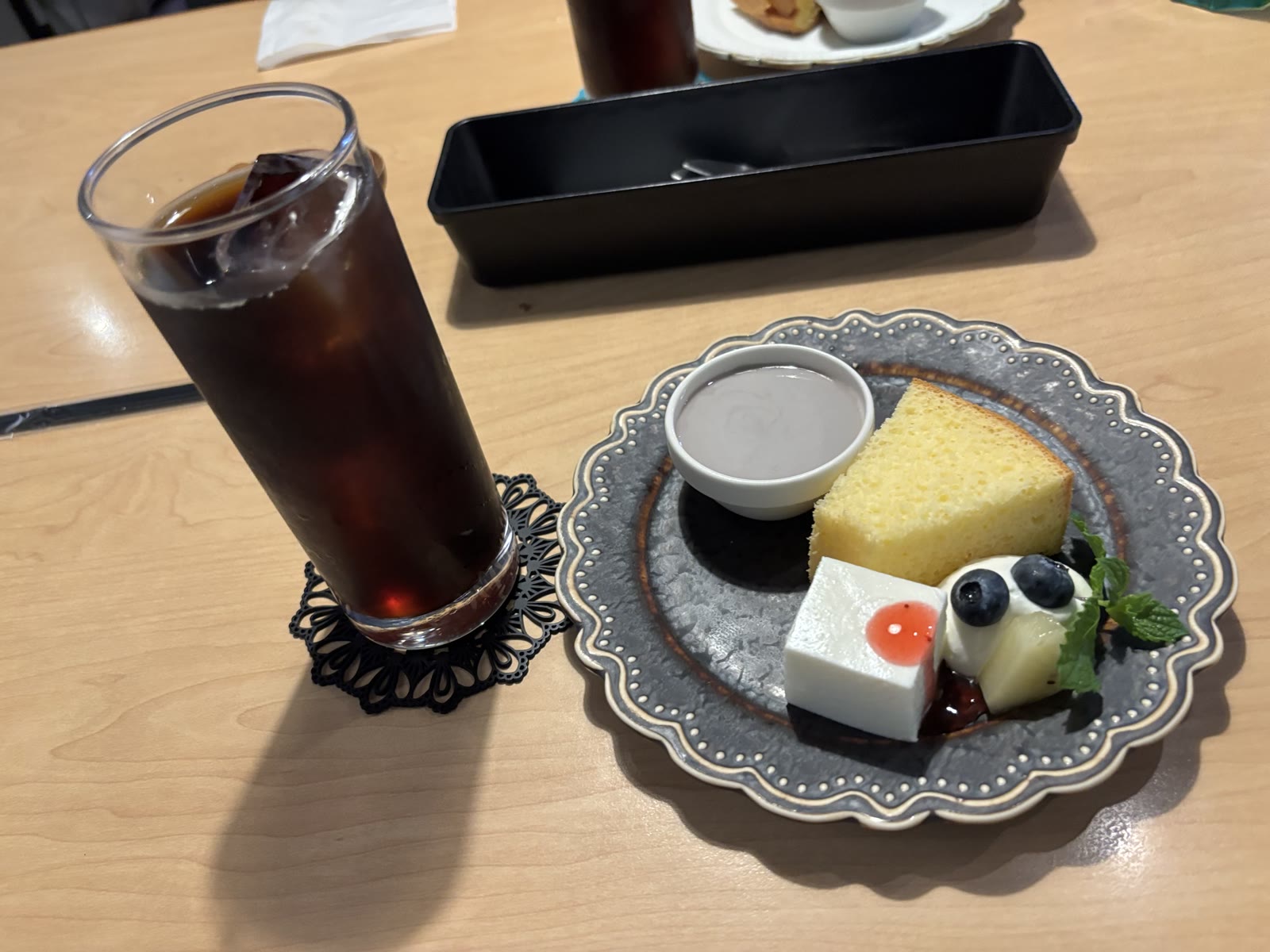 チーズテリーヌなどのデザート